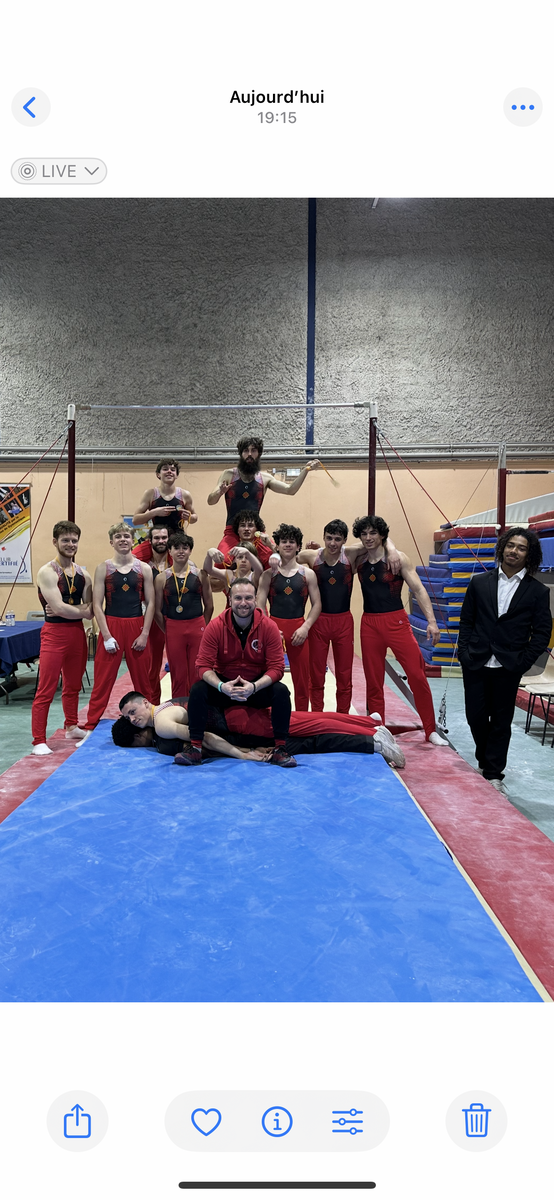 GAM-  Championnat Interdépartemental Sud par équipeTFA et TFB - Béziers 2026