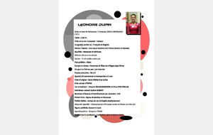 Trampoline : Portrait du mois - Léonore Dupin