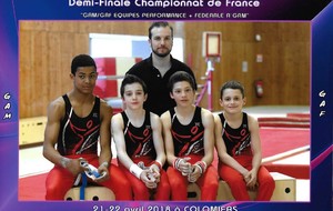 GAM : Bilan Championnat régional Equipe performance - Colomiers - 21 et 22 avril 2018