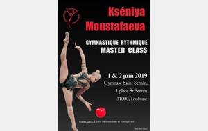 MASTER CLASS GR avec Kséniya Moustafaeva !