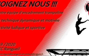Recherche Animateur Trampoline  pour la saison 2019-2020 