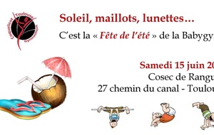 Fête de l'été de la Babygym - samedi 15 juin 2019 - Cosec de Rangueil