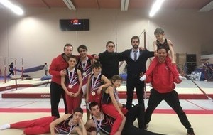 GAM: Bilan Championnat Inter département individuel - Flavin - 7 mars 2020