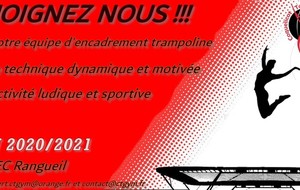TR : recherche entraîneur  Trampoline saison 2020-2021