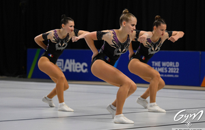 AER : Bilan des Jeux mondiaux de gym Aérobic - Birmingham (EU) : Bravo Clara !