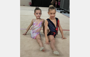 GR : Finale régionale Poussines Gymnastique Rythmiques - L'Isle Jourdain - 17 et 18 décembre 2022 : Gamba Eléa et Capucine !
