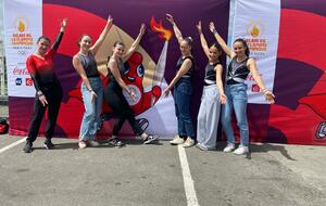 Flamme Olympique Stade Ernest Wallon 17 mai 2024