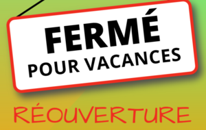 Fermeture estivale du Coquelicot Toulouse Gym
