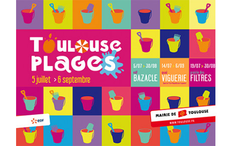 Nous serons présents à Toulouse Plage 2016 !