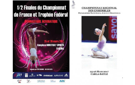 GR-GAC: Bilan compétitif des 25 et 26 mars 2017