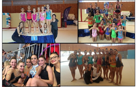 GR : Bilan Championnat départemental des individuelles - 14 et 15 octobre 2017 - Colomiers