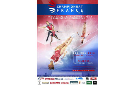 TR: Bilan  Trampoline des Championnats de France Trampoline Tumbling et Gymnastique Acrobatique - 1,2 et 3 juin 2018 - Calais