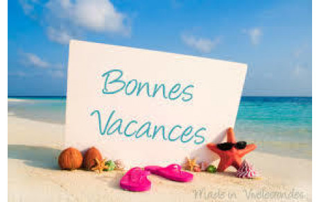 Fermeture estivale du Club : Bonnes vacances !