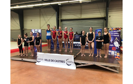 Bilan Tumbling de la 1ère sélective régionale TSA - Castres - 1 et 2 février 2019