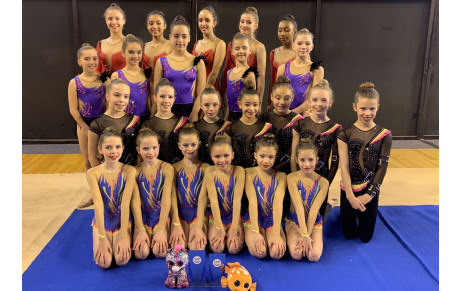 GR : Bilan Championnat Inter départemental des Ensembles - Rodez - 16 et 17 mars 2019