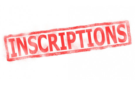 Inscriptions 2020-2021 ouvertes