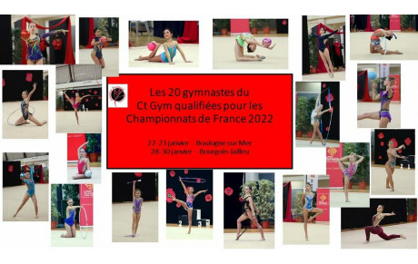 Nos 20 GR en route pour les championnats de France  individuelle !