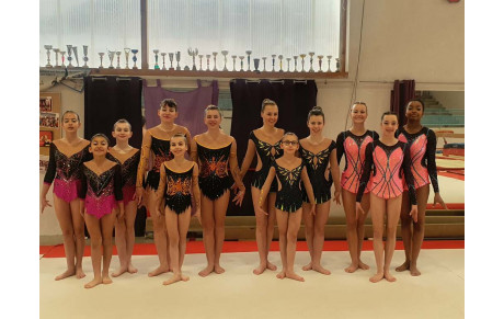 GAC : Compte rendu de la 1ère sélective Gym acrobatique - St Vallier - 12 et 13 mars 2022