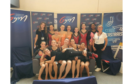 GAC : Compte rendu du Championnat de France par équipe DN2 Gym acrobatique - Castres - 21 et 22 mai 2022