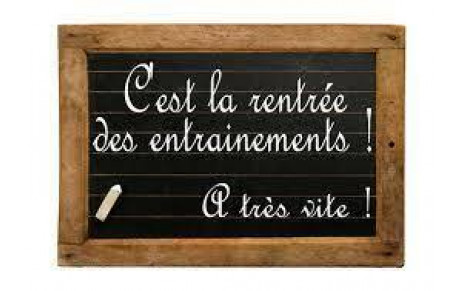 Infos de rentrée sportive : saison 2024-2025, c'est reparti !