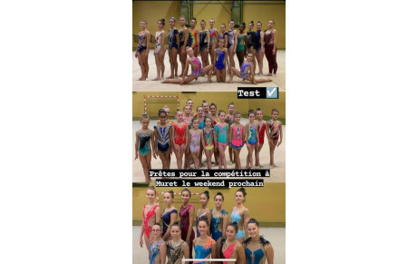 Nos GR prêtes pour la première compétition de la saison !