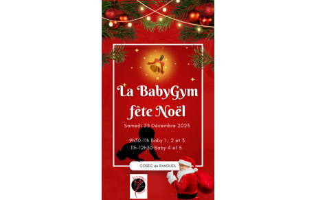 LA BABY GYM fête Noël
