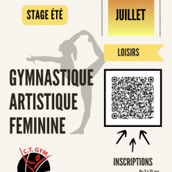 Stages GAF loisirs - vacances d'été 2026