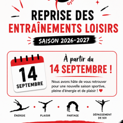 BIENTÔT LA REPRISE !